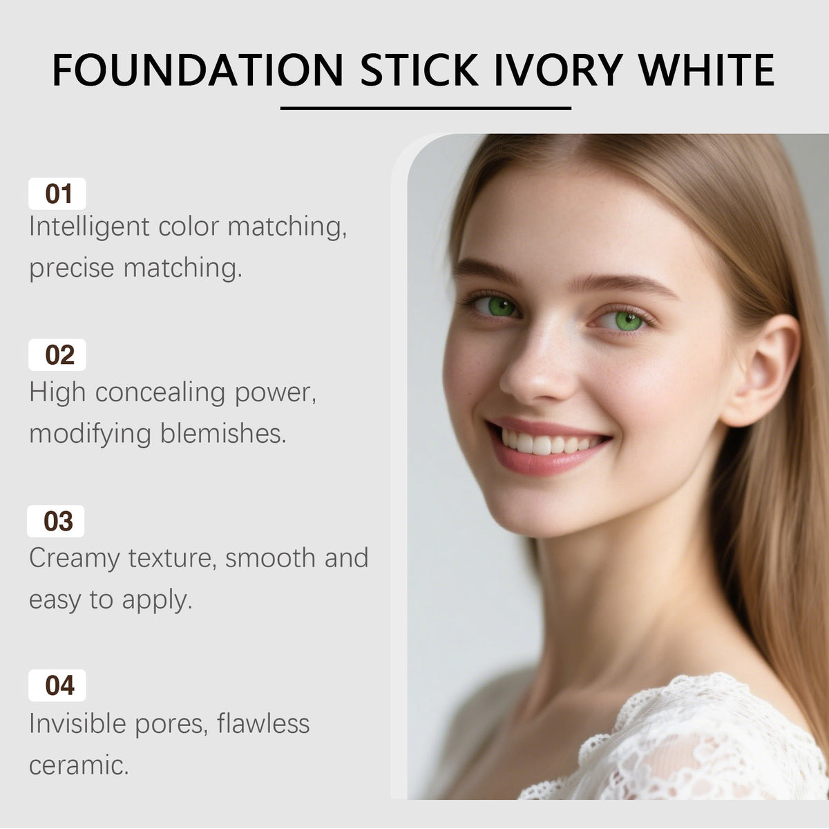 Two-in-One Color Correcting Foundation Stick